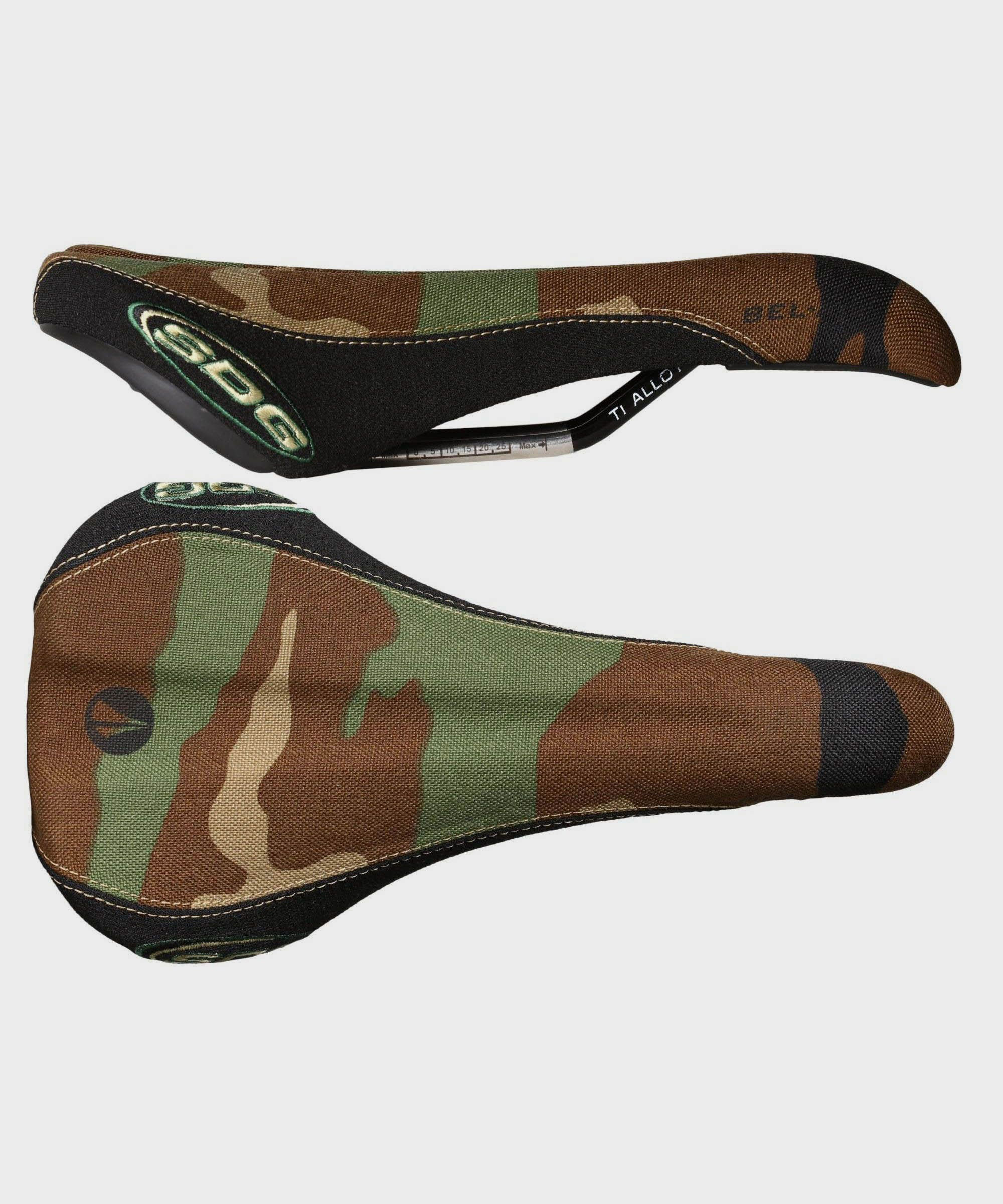 SDG Bel Air Ti-Alloy Rail Saddle