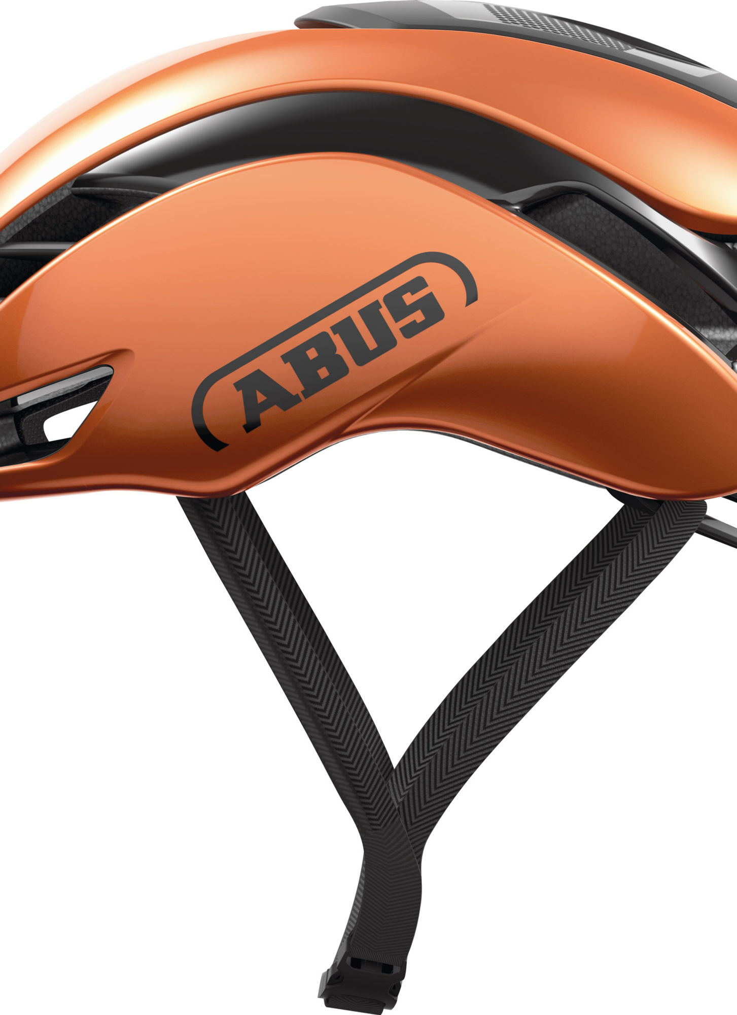 ABUS GameChanger 2.0 Road Aero Elite Helmet in Goldfish Orange (Made in Italy)