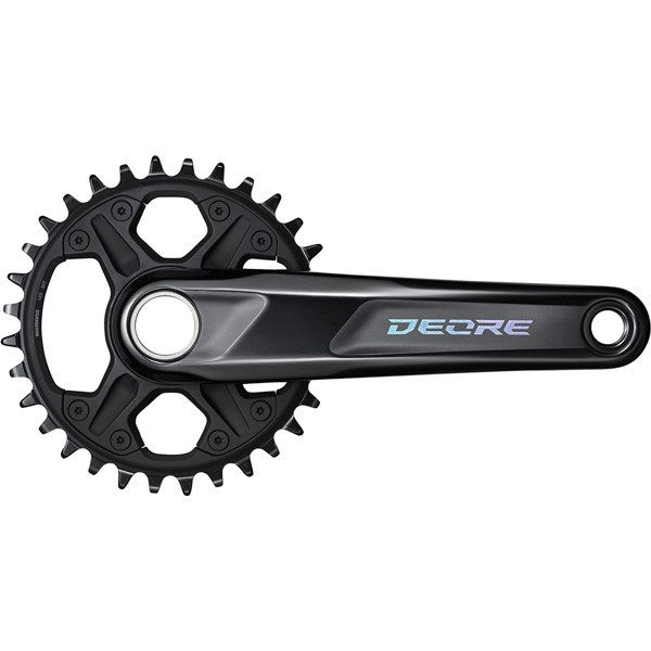 Shimano FC-M6100 Deore chainset, 12-speed, 52 mm chainline