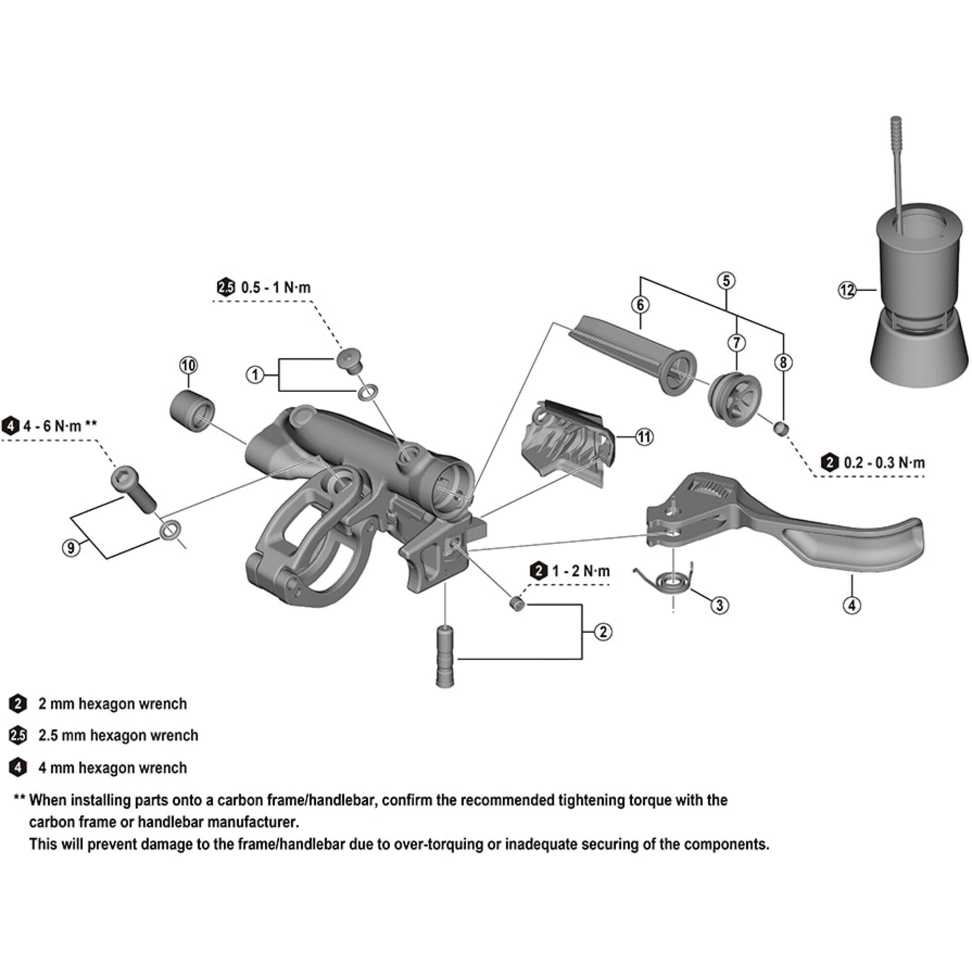Shimano BL-M9220 cover L