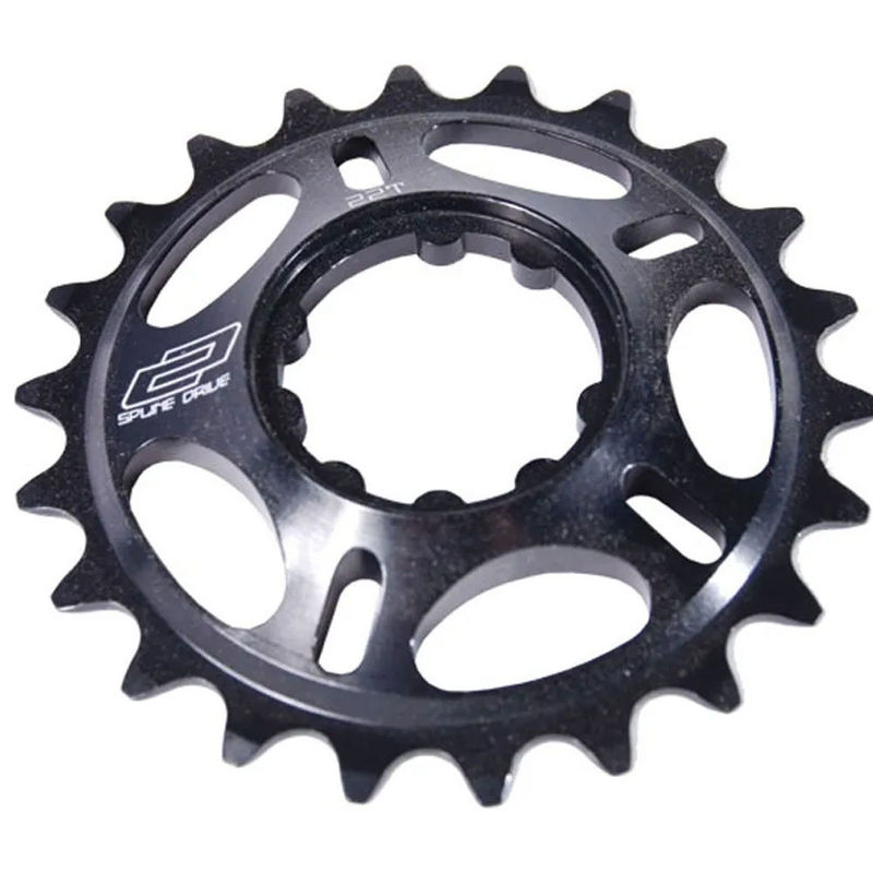 Thumbnail: DMR Spline Drive Chain Ring Black