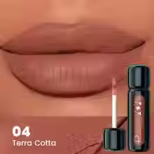Thumbnail: 1pc Matte Velvet Lip Gloss, Highly Saturated Liquid Lip Mud, Non-Stick Long Last