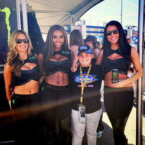 Justin and the Monster Energy Girls