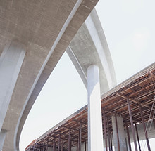 Concrete Bridge Intersection