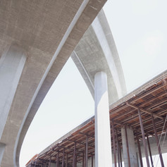 Concrete Bridge Intersection