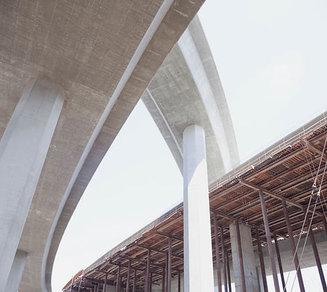 Concrete Bridge Intersection
