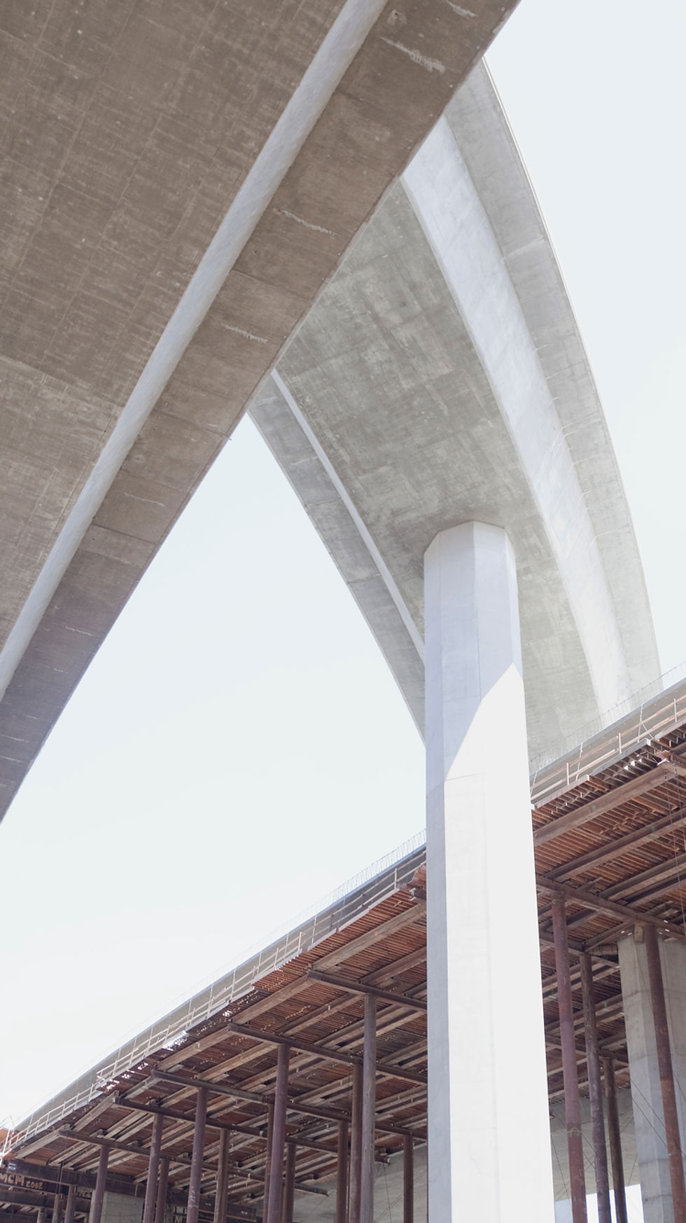 Concrete Bridge Intersection