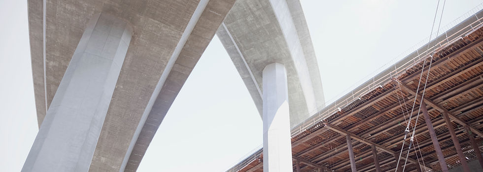 Concrete Bridge Intersection