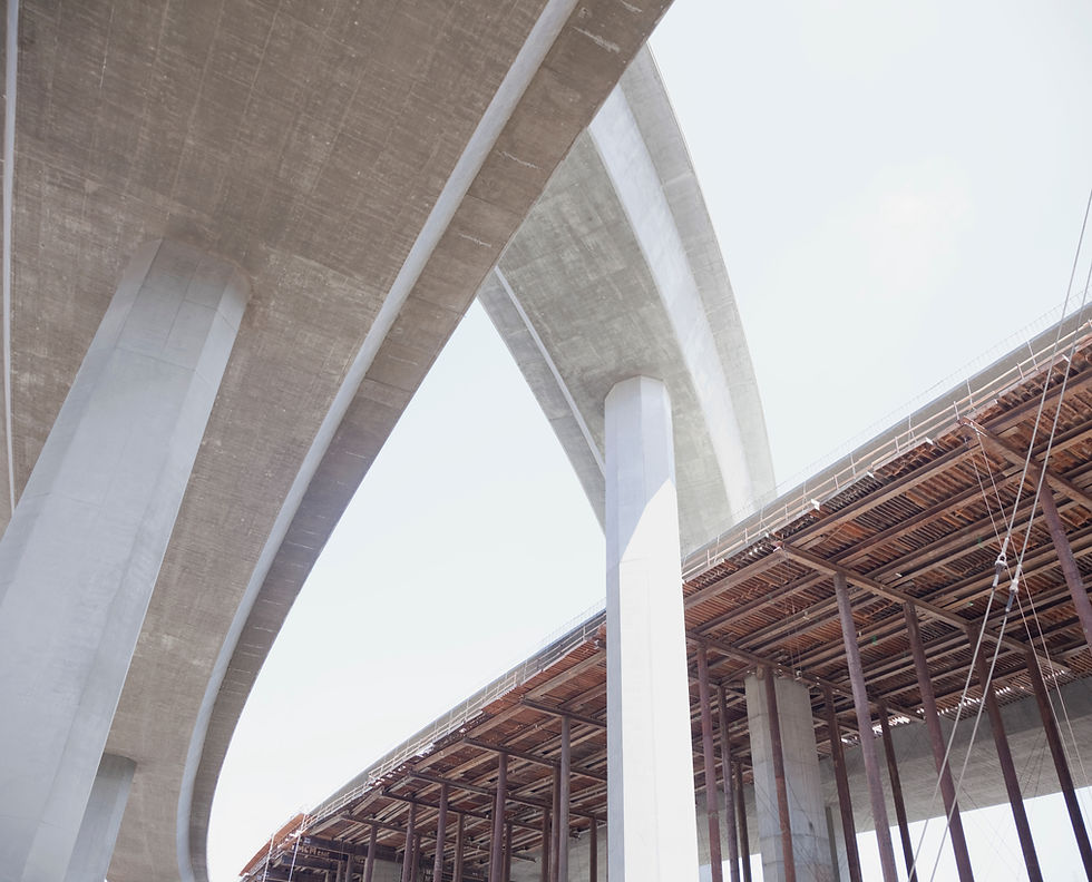 Concrete Bridge Intersection
