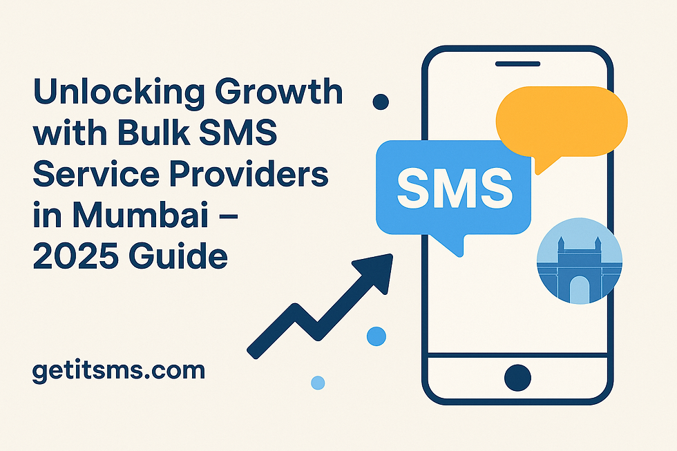 Bulk SMS Service providers in Mumbai