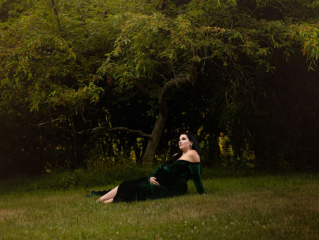 Magical Woodland Maternity Session