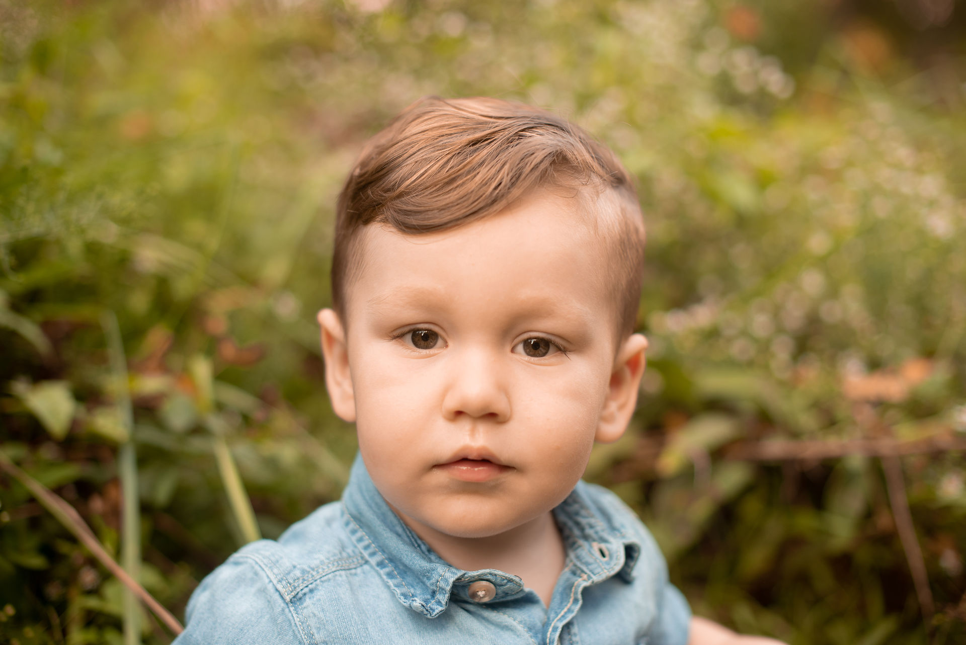 Fall, Family, Mini session, Yellow flowers, candid, young family, kisses, kissing, fun, playful, photography, photographer, Virginia, Shenandoah valley, Lexington, 2 year old, portrait, child, kid, children 