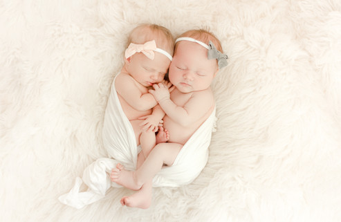 newborn, twins, floral crowns, outdoor, photography, sudio, virginia