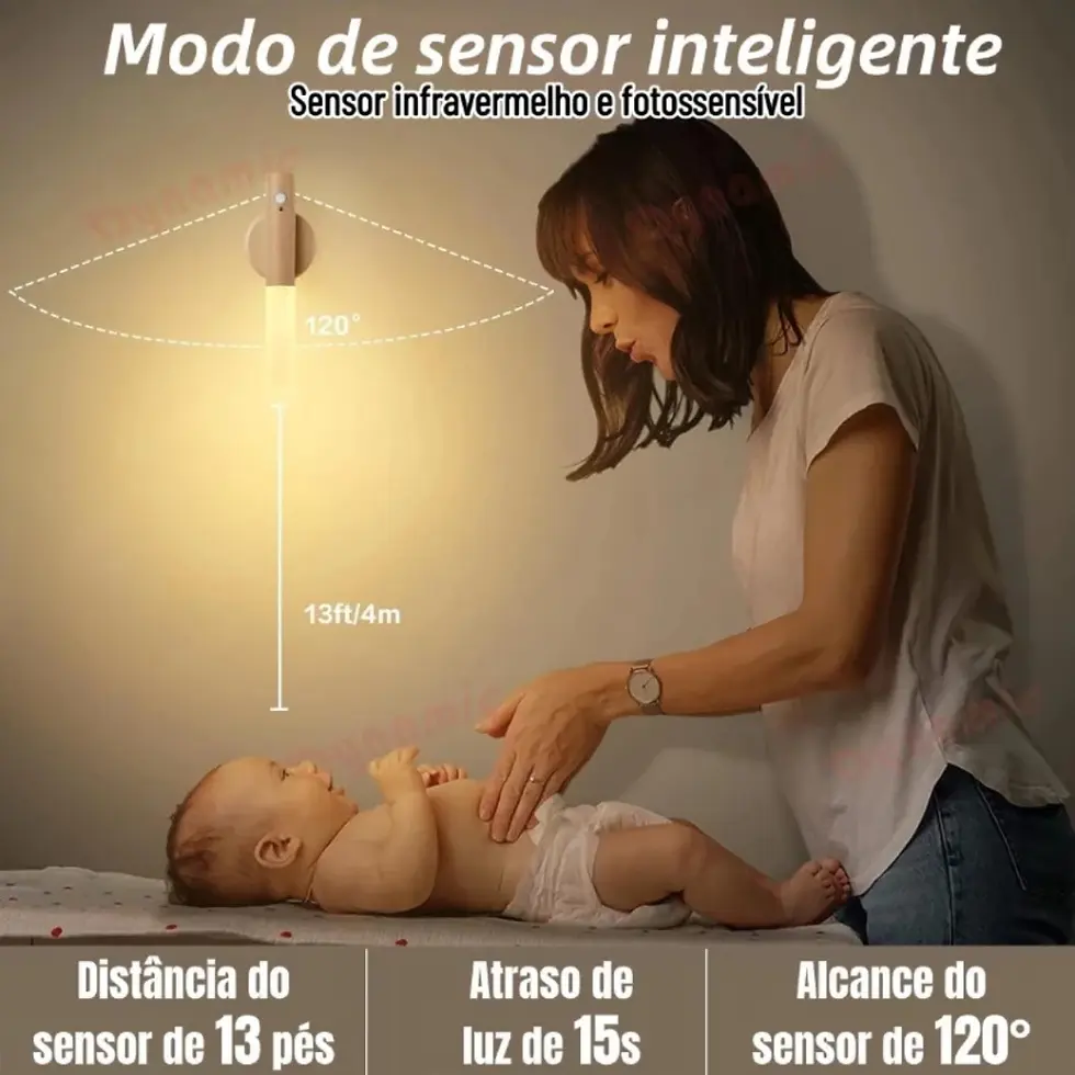 Miniatura: Luminária LED Portátil