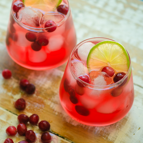 Cranberry Juice Spiked Christmas Punch 30 Non-Alcoholic Christmas