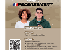 Bientôt 16 ans ? Pensez au recensement