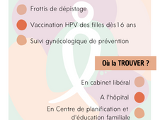JUIN vert : dépistage du cancer du col de l'utérus