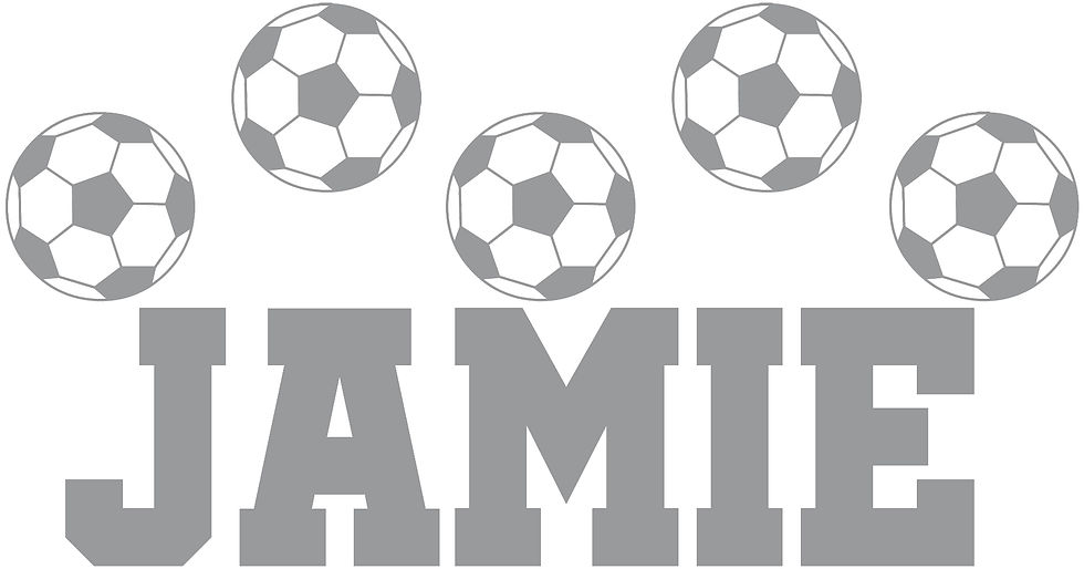 Thumbnail: Personalised Name, Footballs, Soccer