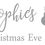 Thumbnail: Personalised name, Vinyl Transfer Label for Christmas Eve Box