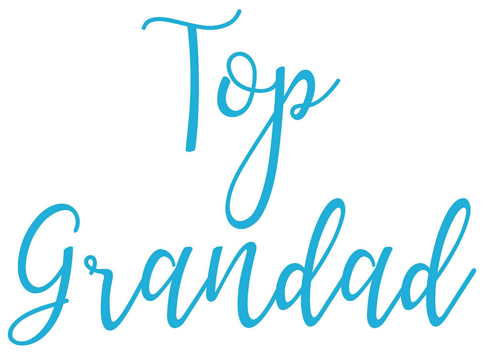 Thumbnail: Top Grandad, Vinyl Glass Sticker