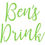 Thumbnail: Personalised Name, Drink Transfer Sticker Label for Glasses, Mugs