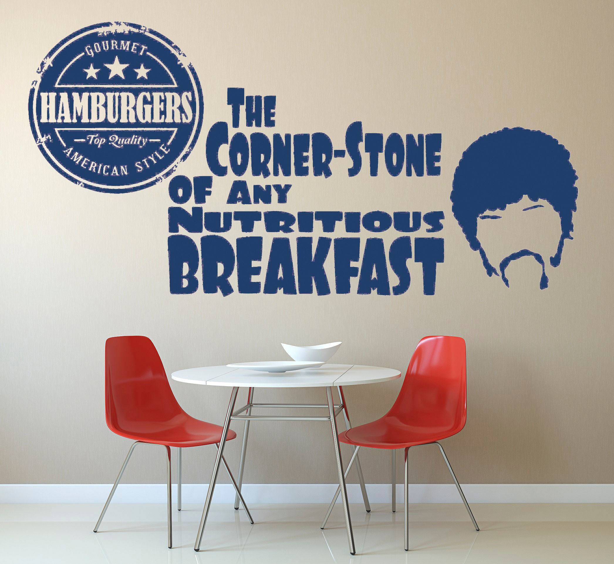 Pulp Fiction, Hamburgers Movie Quote, Tarantino