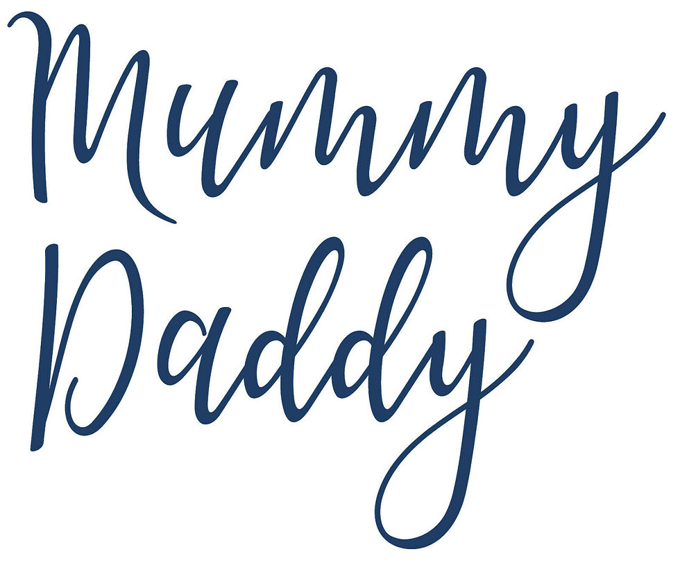 Thumbnail: Mummy & Daddy - set of 2 x Glass Stickers