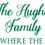 Thumbnail: Personalised Family Name, Home is Where the Heart Is