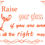 Thumbnail: Pink Song Lyrics Quote 'Raise your Glass'