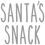 Thumbnail: Santa's Snack - Sticker for Plate, Bowl, Tray. Christmas Eve, Father Chr