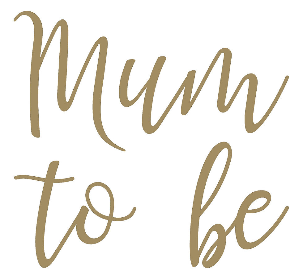Thumbnail: Mum to be, Vinyl Glass Sticker