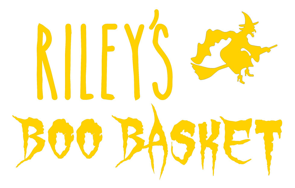 Thumbnail: Personalised name, Vinyl Transfer Label for Halloween Boo Basket