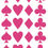 Thumbnail: 20 x Vinyl Playing Card Symbols Shaped Stickers