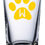 Thumbnail: Vinyl Paw Print Initial/Number Decal Sticker - 1 x Sticker supplied pe