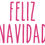 Thumbnail: Feliz Navidad Vinyl Glass Sticker