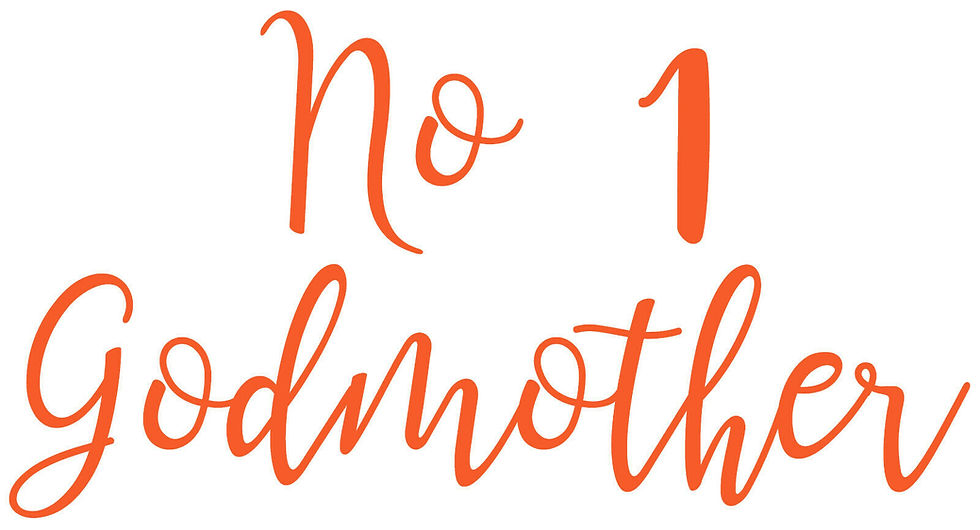 Thumbnail: No 1 Godmother, Vinyl Glass Sticker