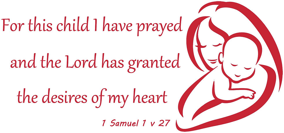 Thumbnail: 1 Samuel 1 v 27 Bible Verse Quote