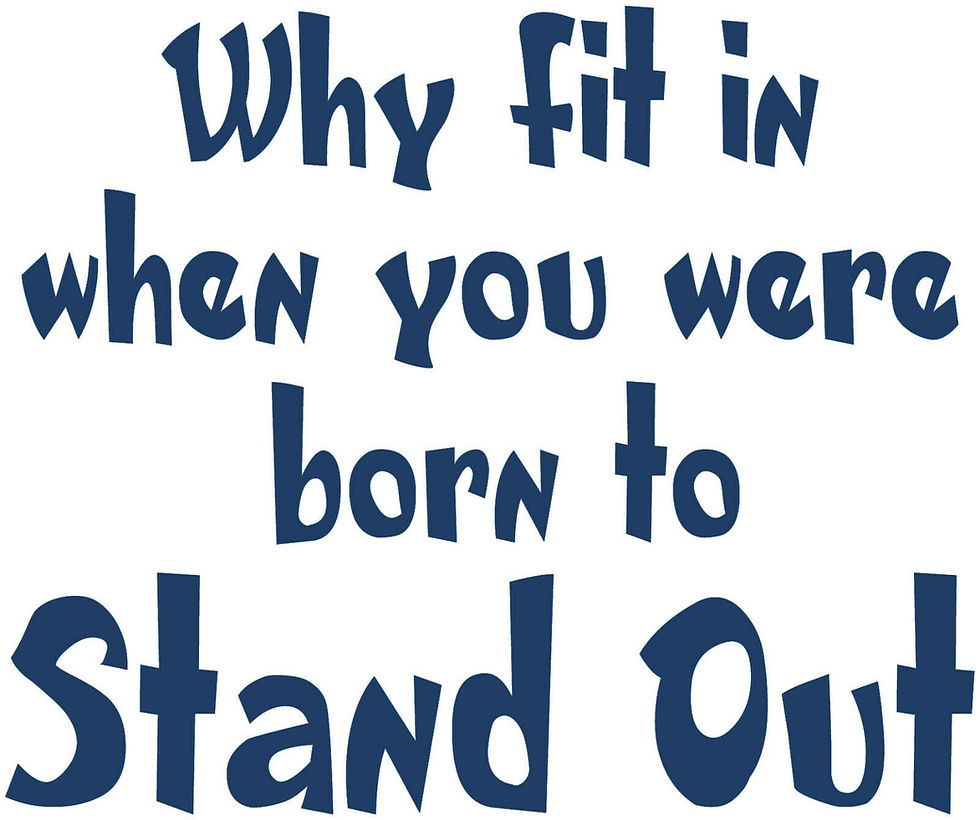 Thumbnail: Dr Seuss Quote 'Why fit in when you were born to Stand Out'