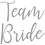 Thumbnail: Team Bride Vinyl Glass Sticker