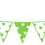 Thumbnail: Bunting Vinyl Wall Sticker, with Hearts