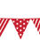Thumbnail: Bunting Vinyl Wall Sticker, with Spots & Stripes