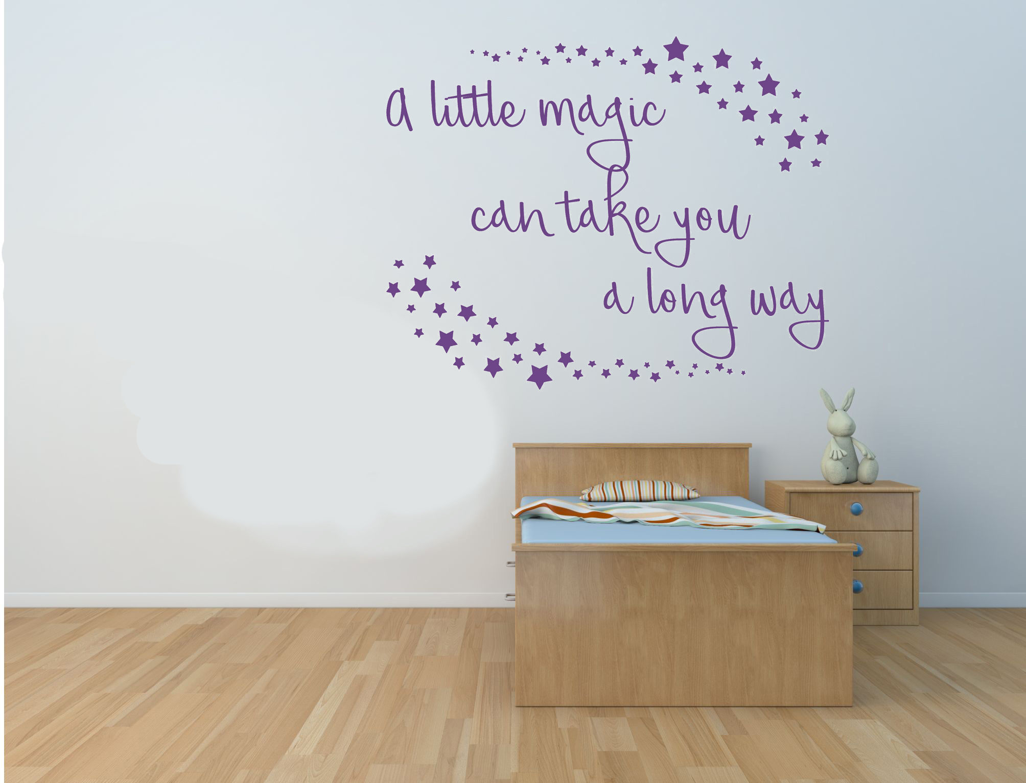 Roald Dahl Quote 'A little Magic can take you a long way