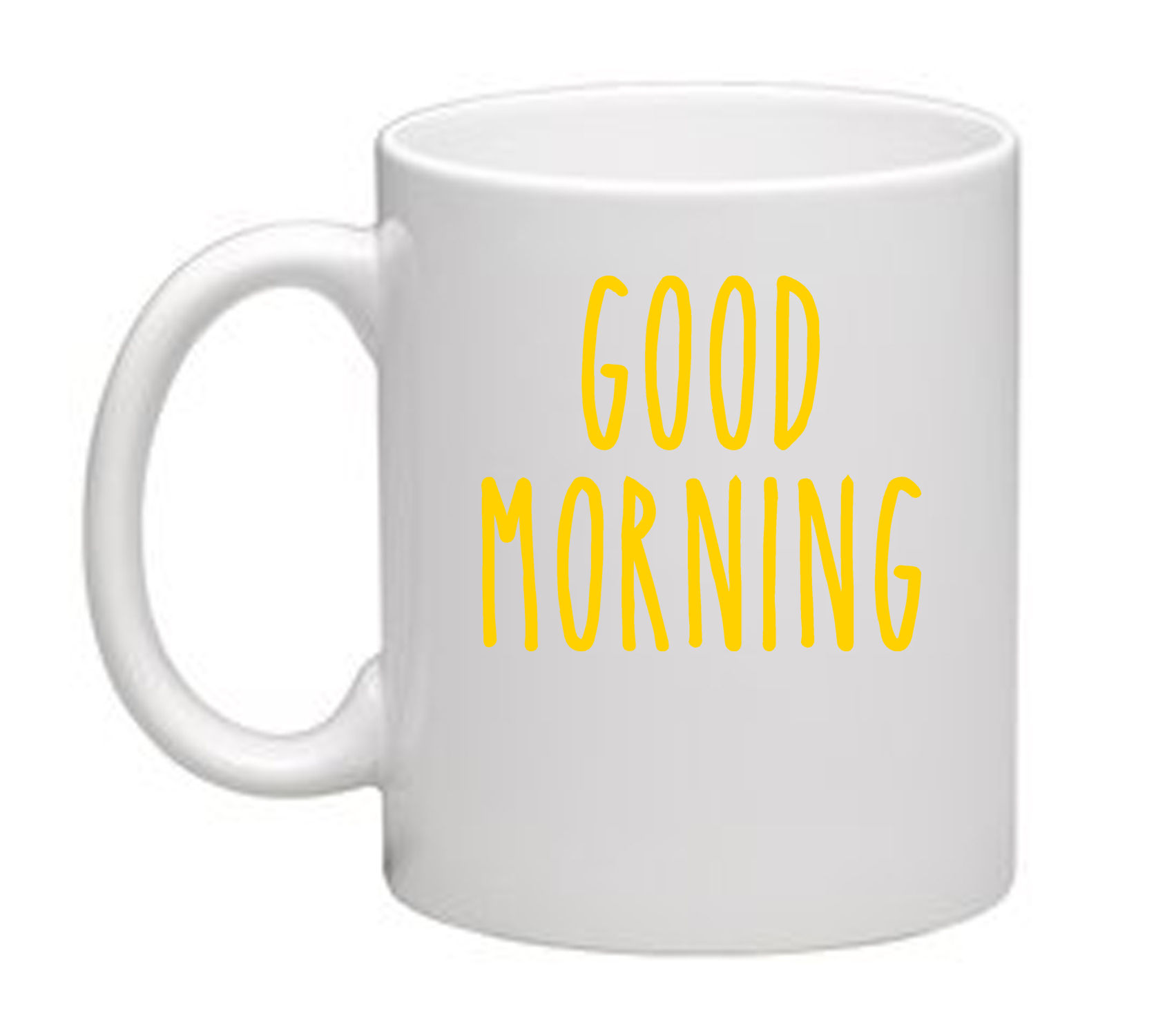 Good Morning Vinyl Glass Sticker