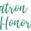 Thumbnail: Matron of Honor Vinyl Glass Sticker