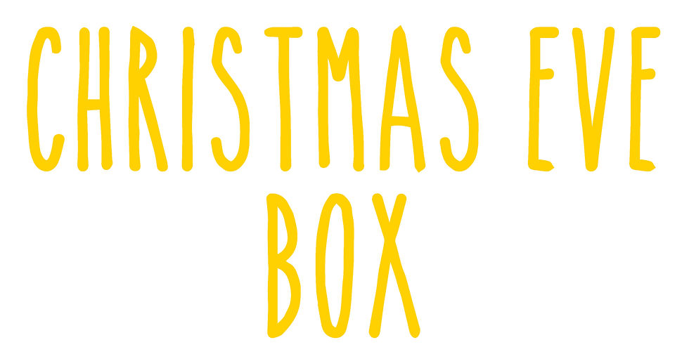 Thumbnail: Christmas Eve Box Vinyl Transfer Label Decal Sticker