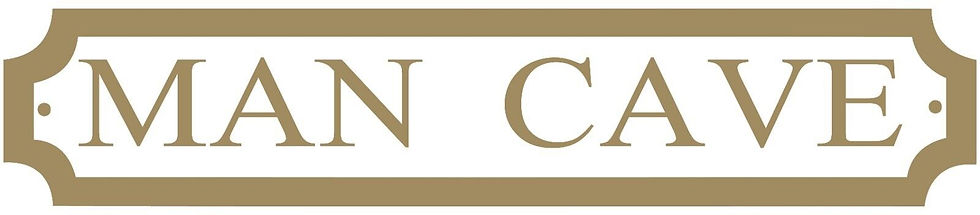 Thumbnail: Man Cave - Vinyl Sticker, Decal, Door Sign