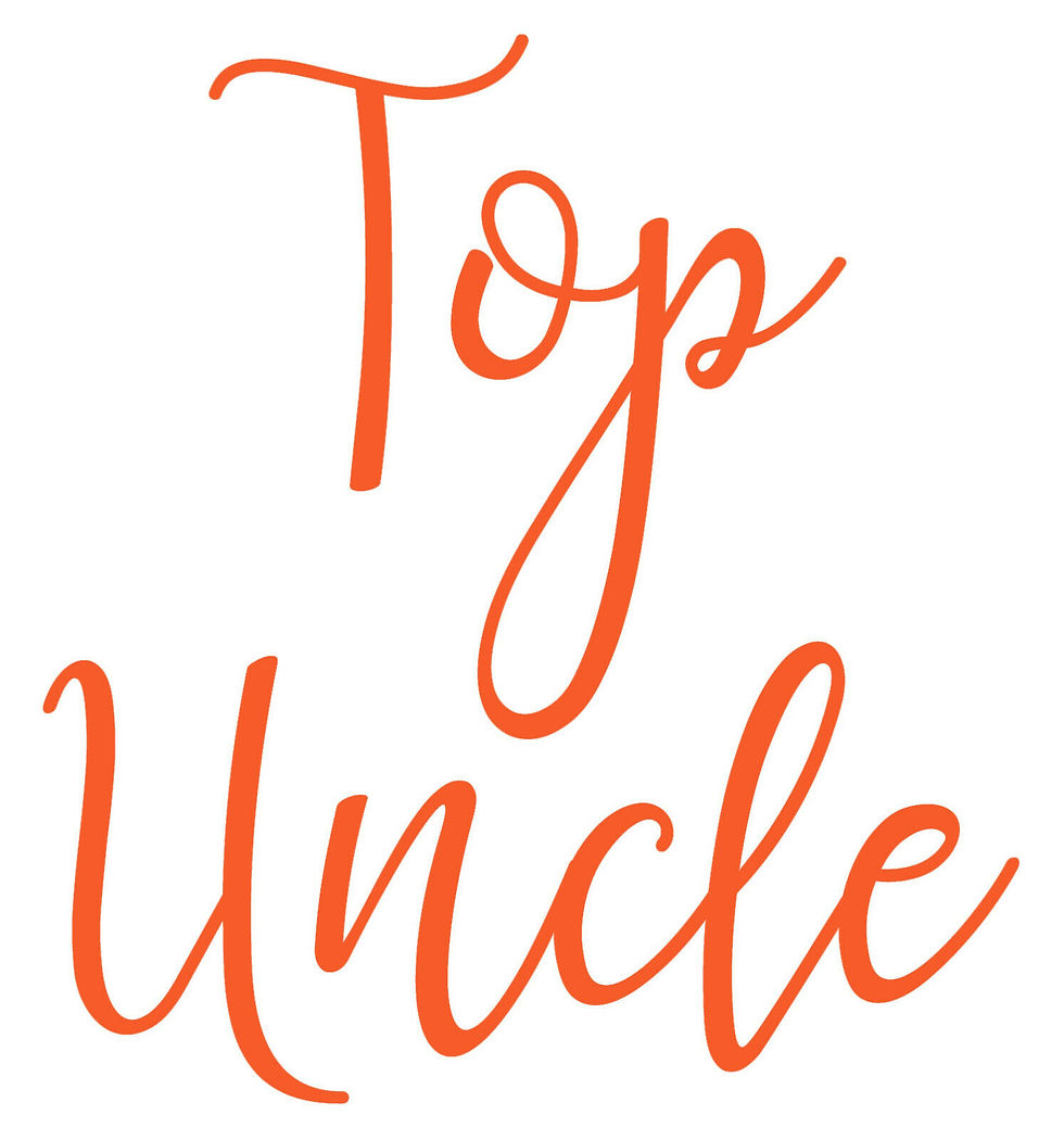 Thumbnail: Top Uncle, Vinyl Glass Sticker