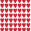 Thumbnail: Small Vinyl Heart Shaped Vinyl Stickers, Playing Cards