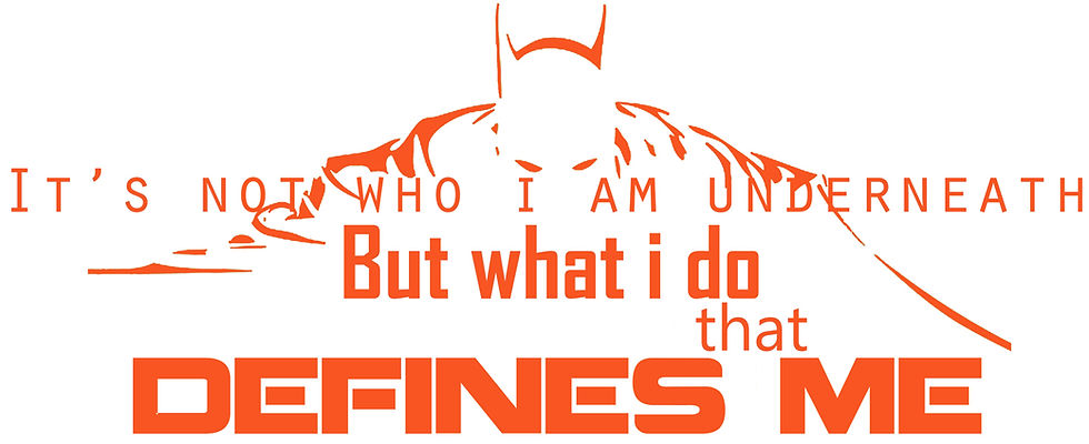 Thumbnail: Batman, Dark Knight, It's not who I am underneath, But what I do that defines me