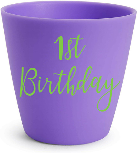 1st Birthday Vinyl Sticker | Fabulous Stickers